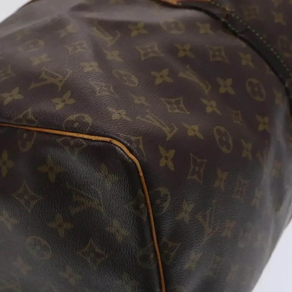 LOUIS VUITTON Monogram Keepall 55 Boston Bag M41424